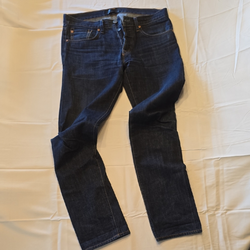J Brand Men's Dark Blue Slim Jeans